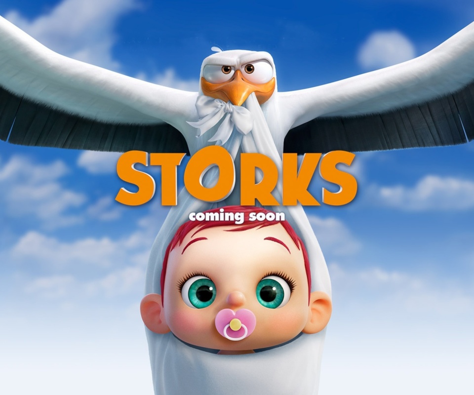 Fondo de pantalla Storks HD 960x800