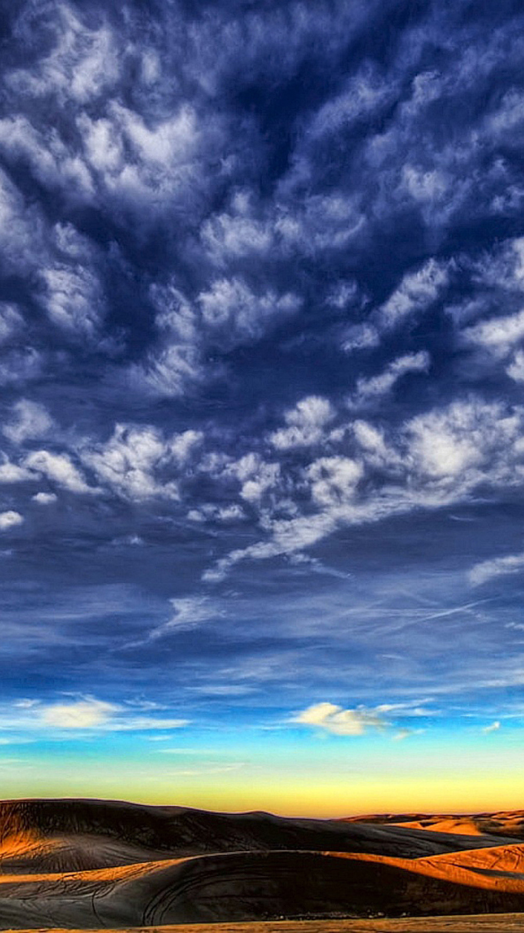 Desktop Desert Skyline screenshot #1 1080x1920