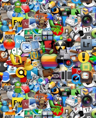 Mac Icons - Obrázkek zdarma pro Nokia X7