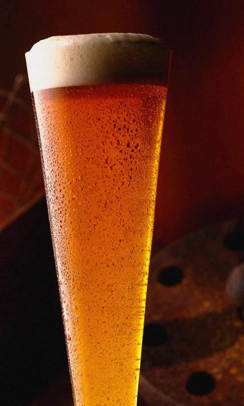 Wheat Beer wallpaper 480x800