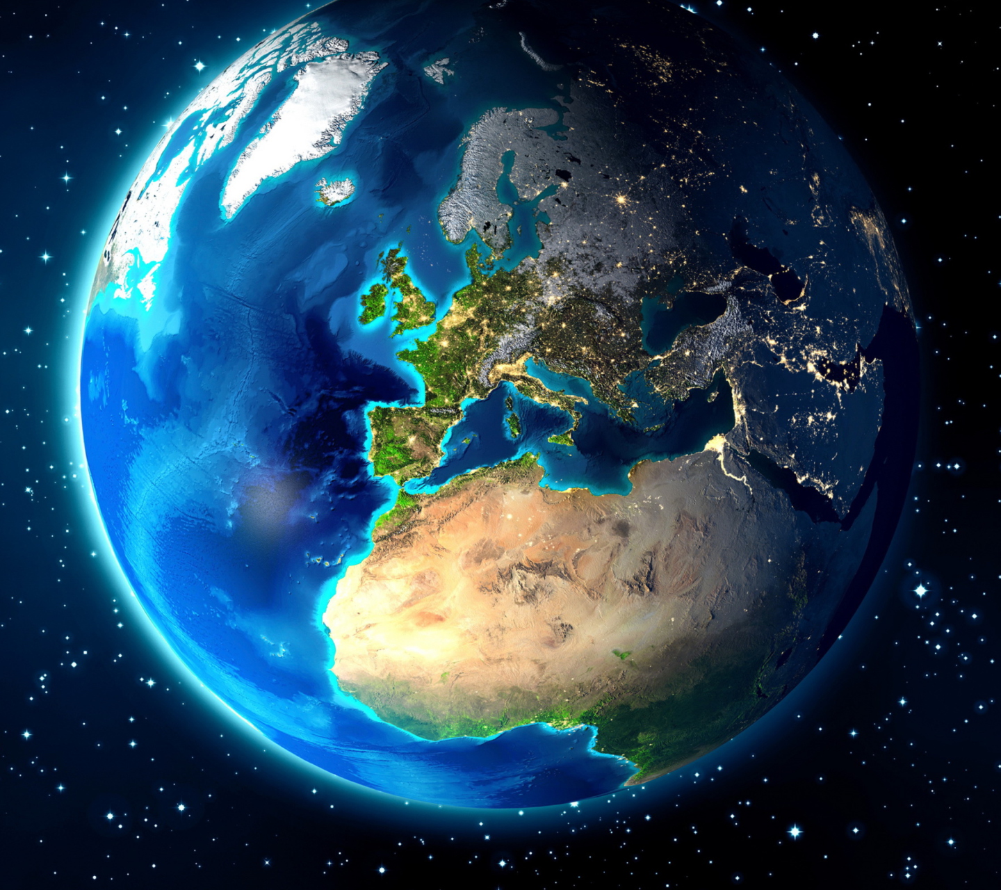 Earth wallpaper 1440x1280