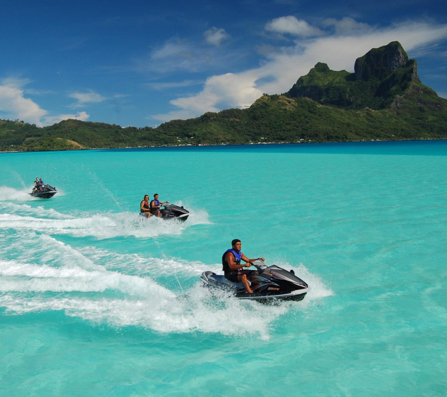 Fondo de pantalla Bora Bora, French Polynesia 1440x1280