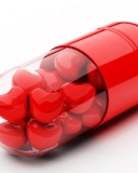 Обои Red Love Pills 128x160