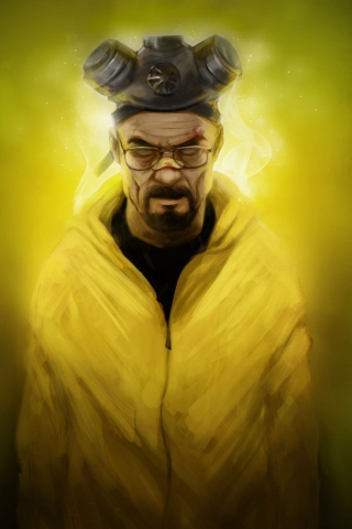 Screenshot №1 pro téma Breaking Bad Art 320x480