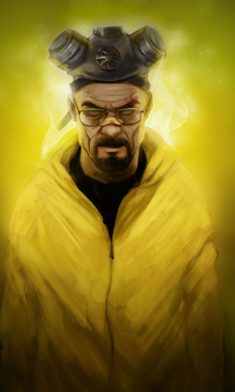 Fondo de pantalla Breaking Bad Art 480x800