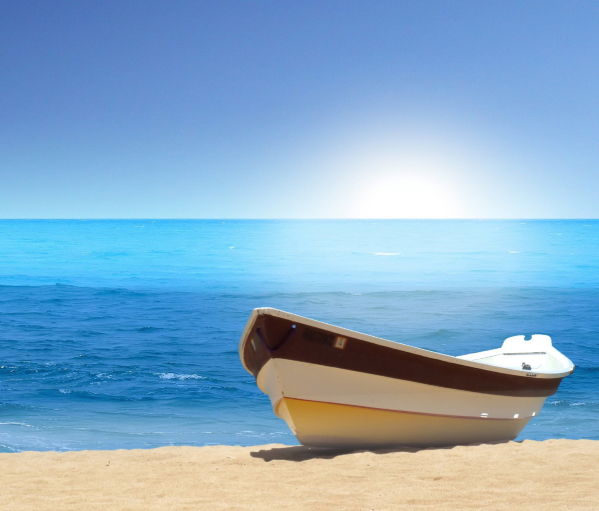 Boat On Beach screenshot #1 1200x1024