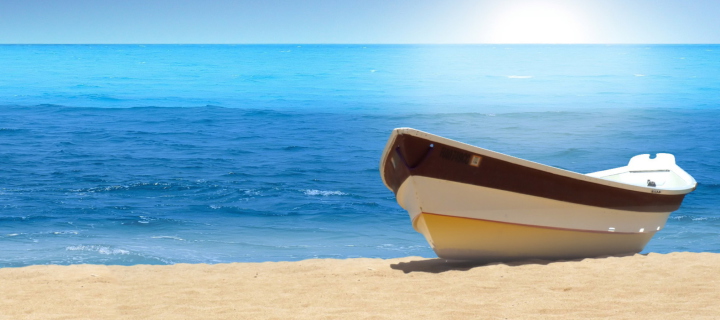 Boat On Beach screenshot #1 720x320