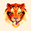 Screenshot №1 pro téma Polygon Tiger 128x128