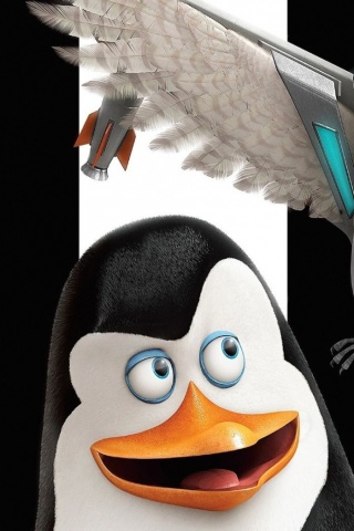 Fondo de pantalla Penguins of Madagascar 320x480