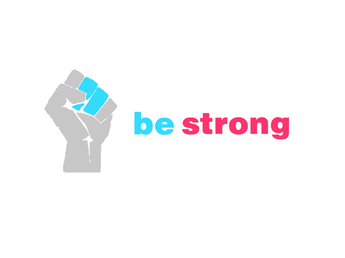 Das Be Strong Motivation Wallpaper 1152x864