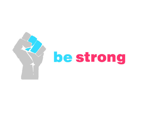 Sfondi Be Strong Motivation 480x400