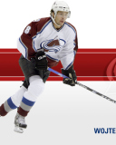 Fondo de pantalla Colorado Avalanche Wojtek Wolski 128x160