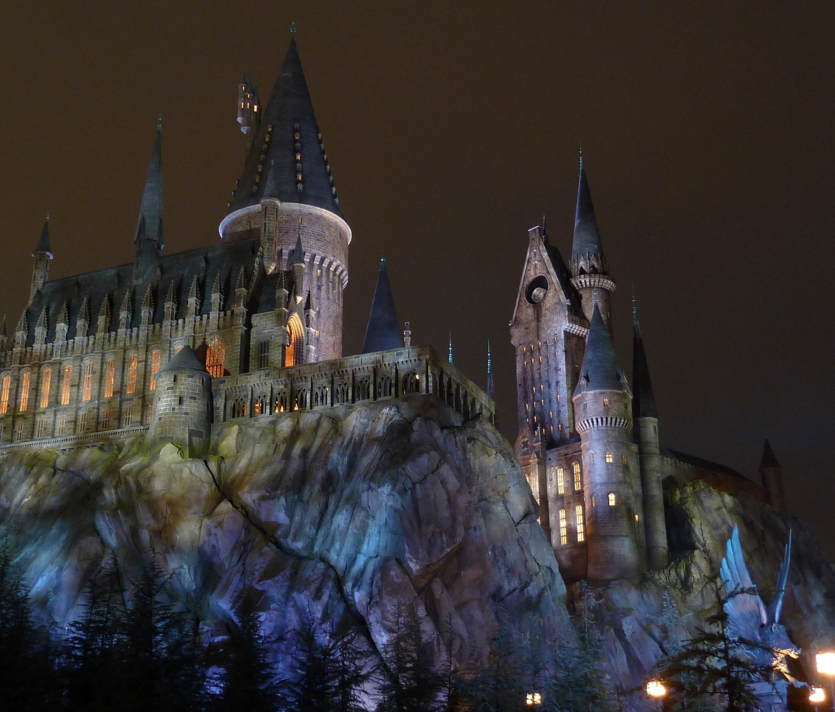 Das Hogwarts Castle Wallpaper 1200x1024