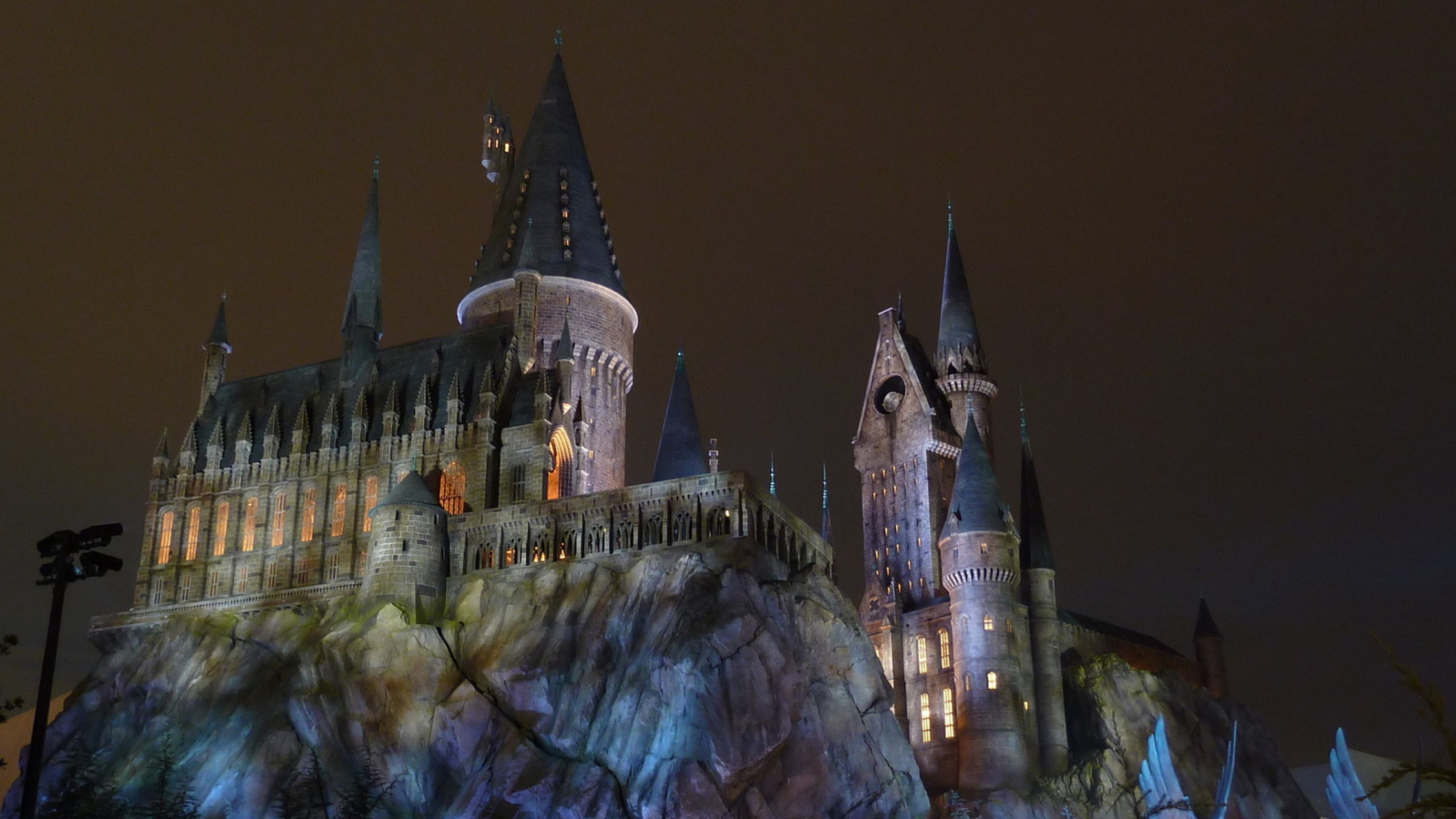 Das Hogwarts Castle Wallpaper 1600x900