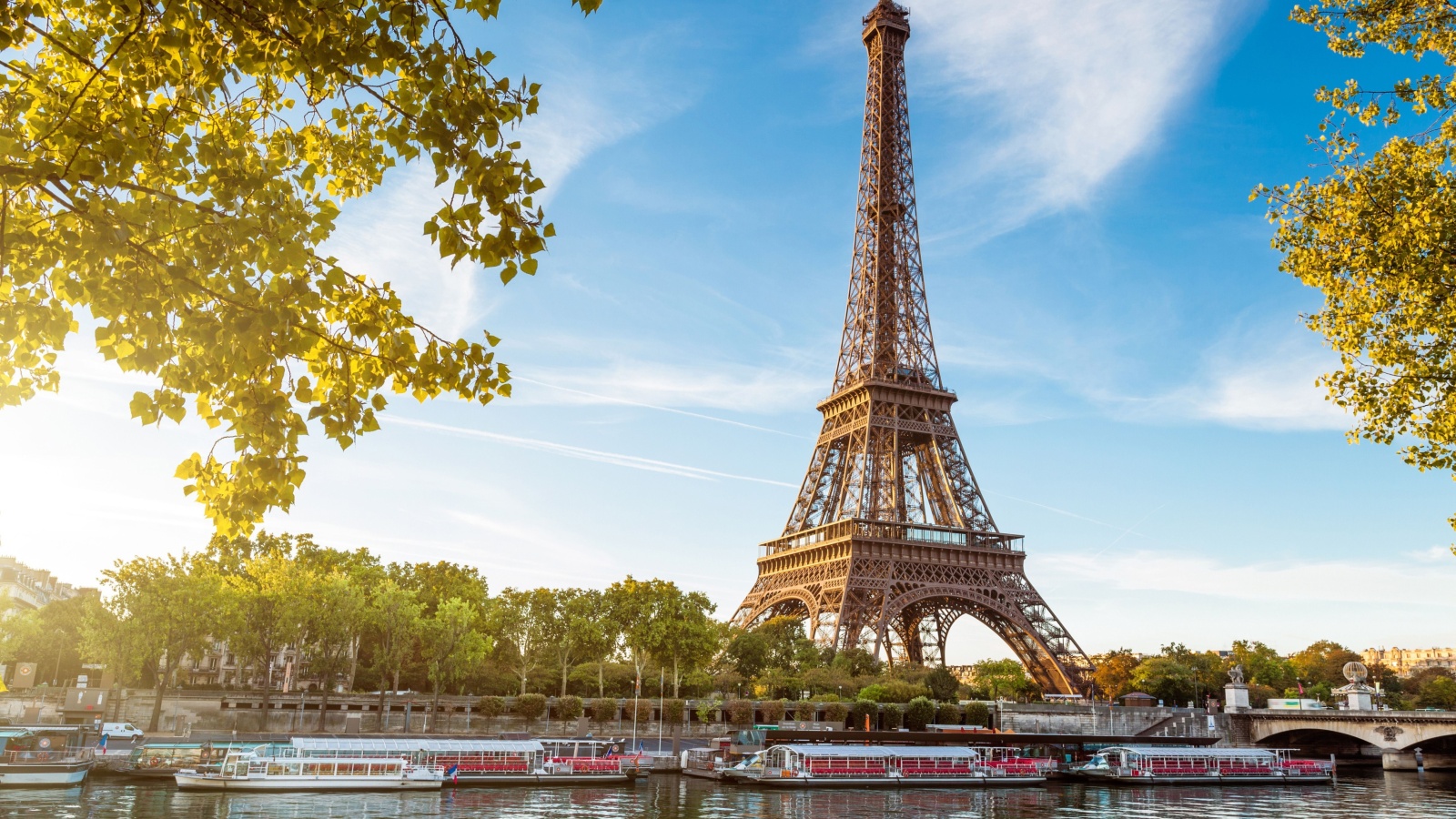 Fondo de pantalla Paris Symbol Eiffel Tower 1600x900