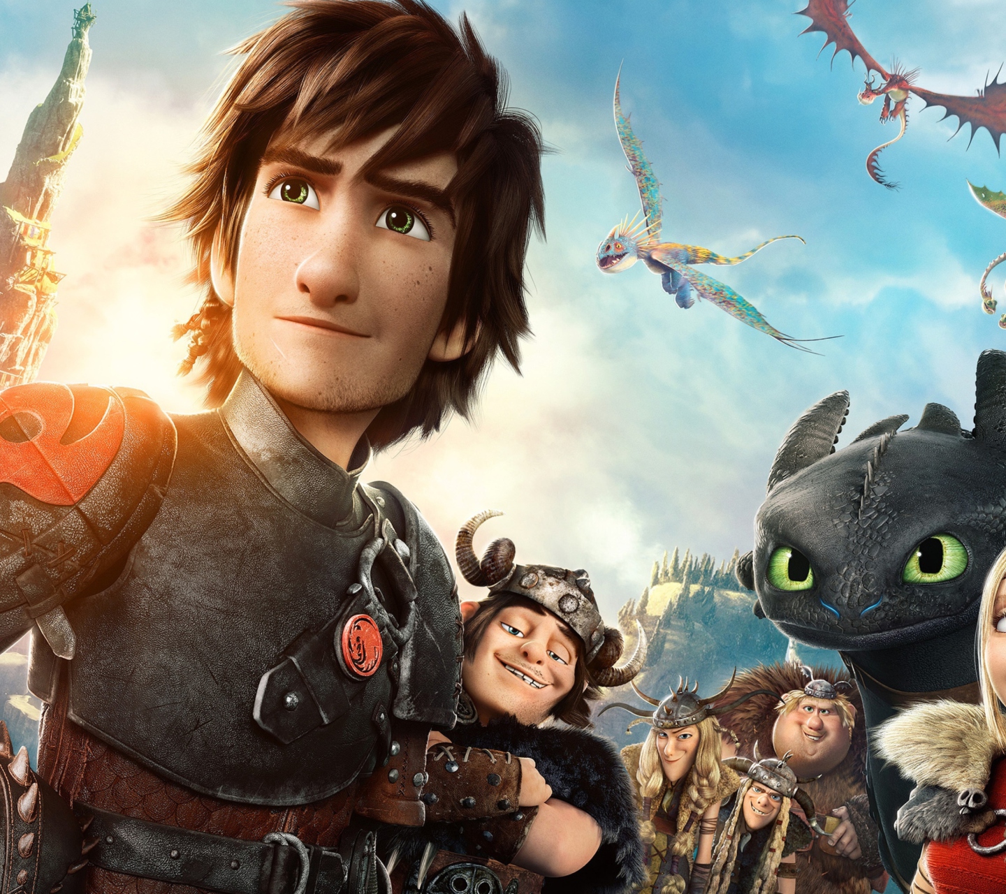How To Train Your Dragon 2 wallpaper 1440x1280