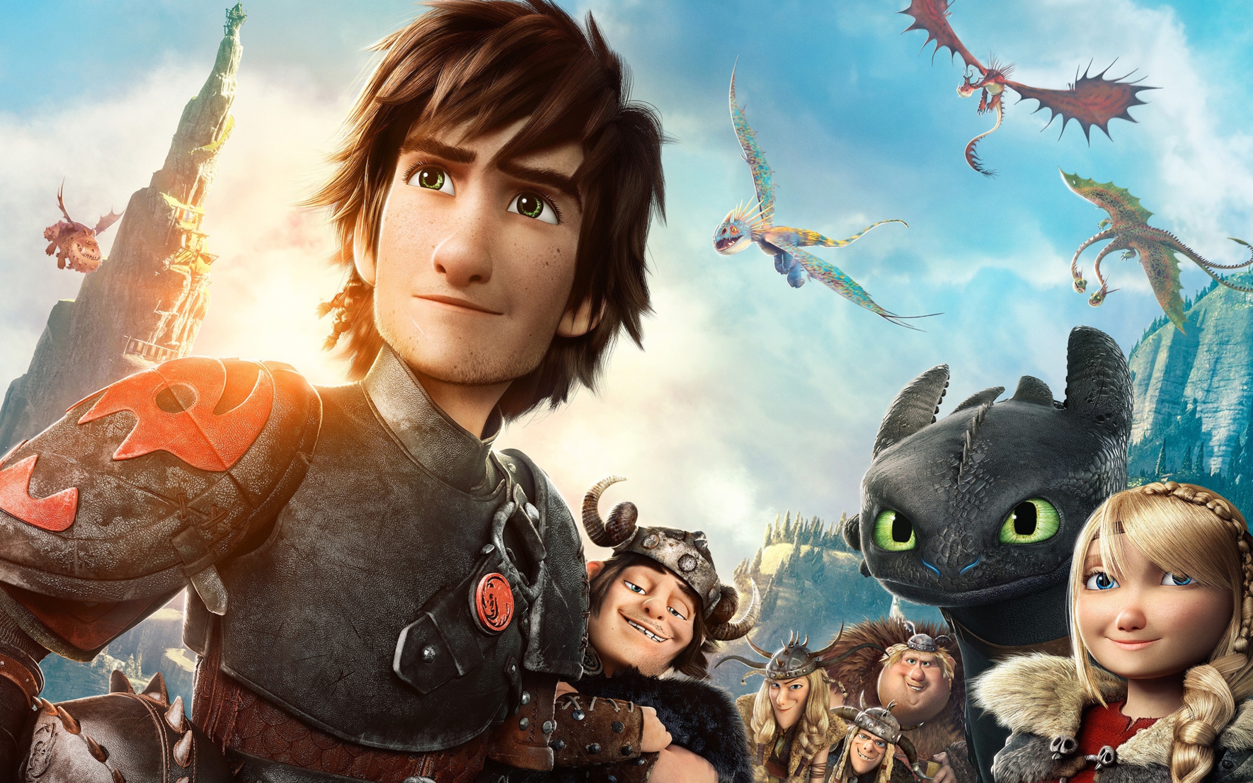 Fondo de pantalla How To Train Your Dragon 2 2560x1600