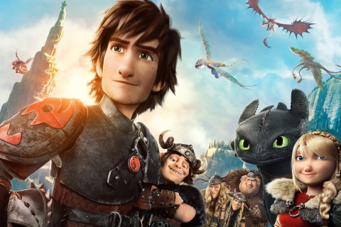 How To Train Your Dragon 2 wallpaper 480x320
