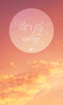 Screenshot №1 pro téma Let's Fly Away 240x400