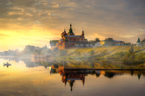 Staroladozhsky Nicholas Monastery screenshot #1 480x320