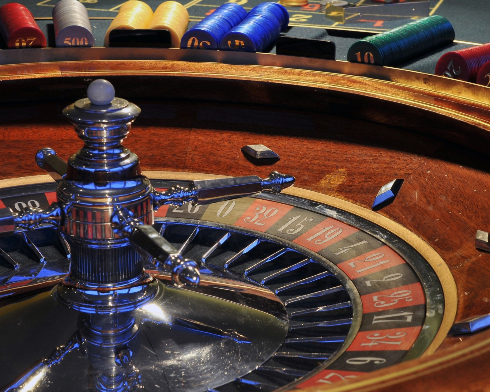 Fondo de pantalla Roulette in Casino not Online Game 1600x1280