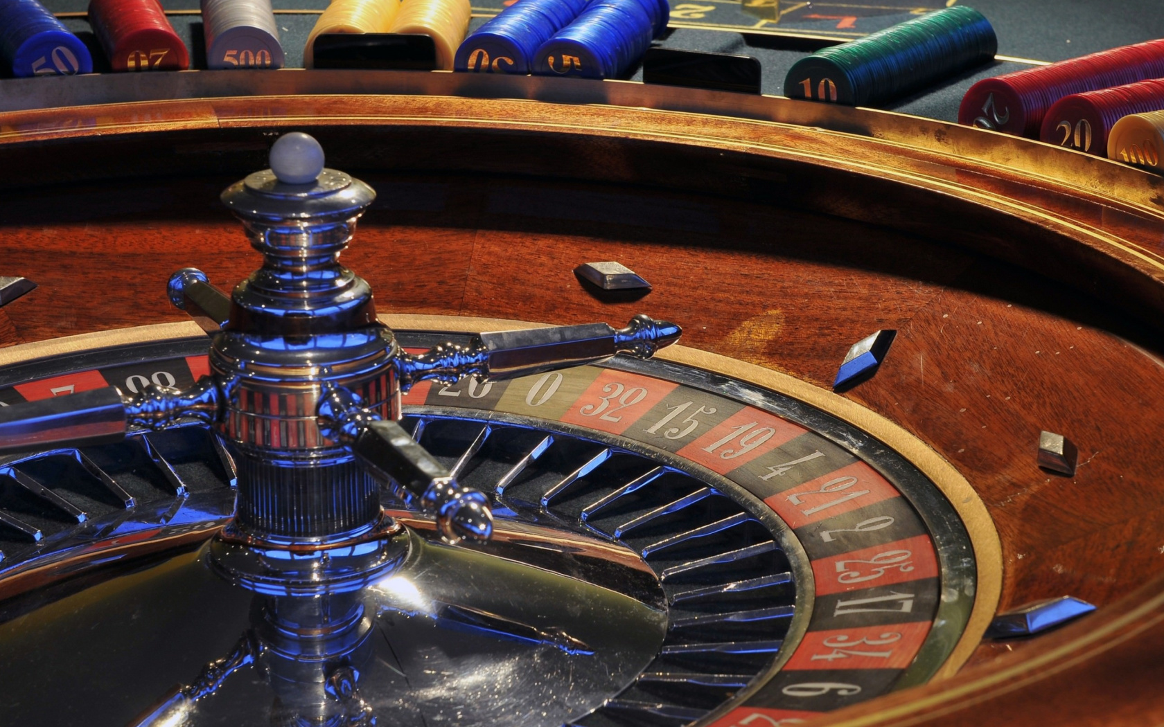 Fondo de pantalla Roulette in Casino not Online Game 1680x1050