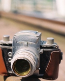 Vintage Photo Camera wallpaper 128x160