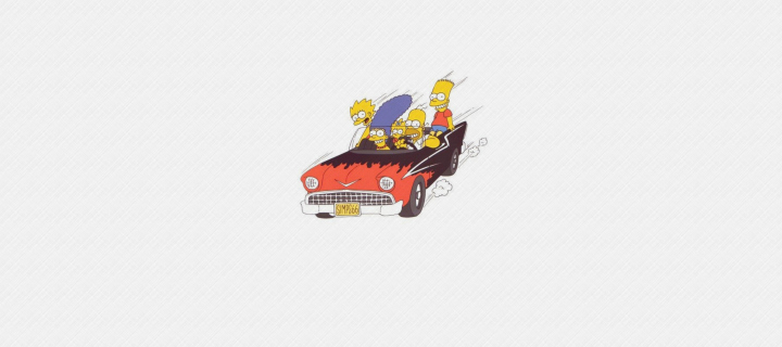 Das The Simpsons Wallpaper 720x320