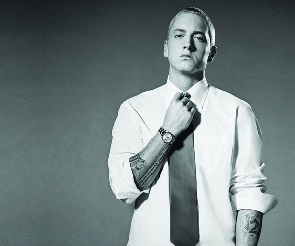 Das Eminem Marshall Mathers III Wallpaper 960x800