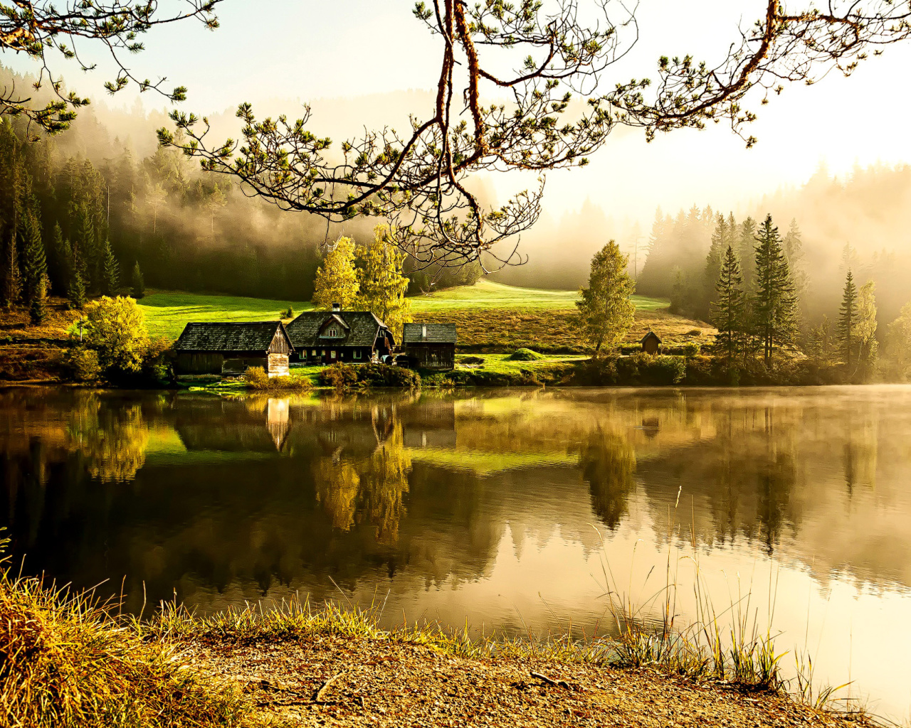 Beautiful Countryside Scenery screenshot #1 1280x1024