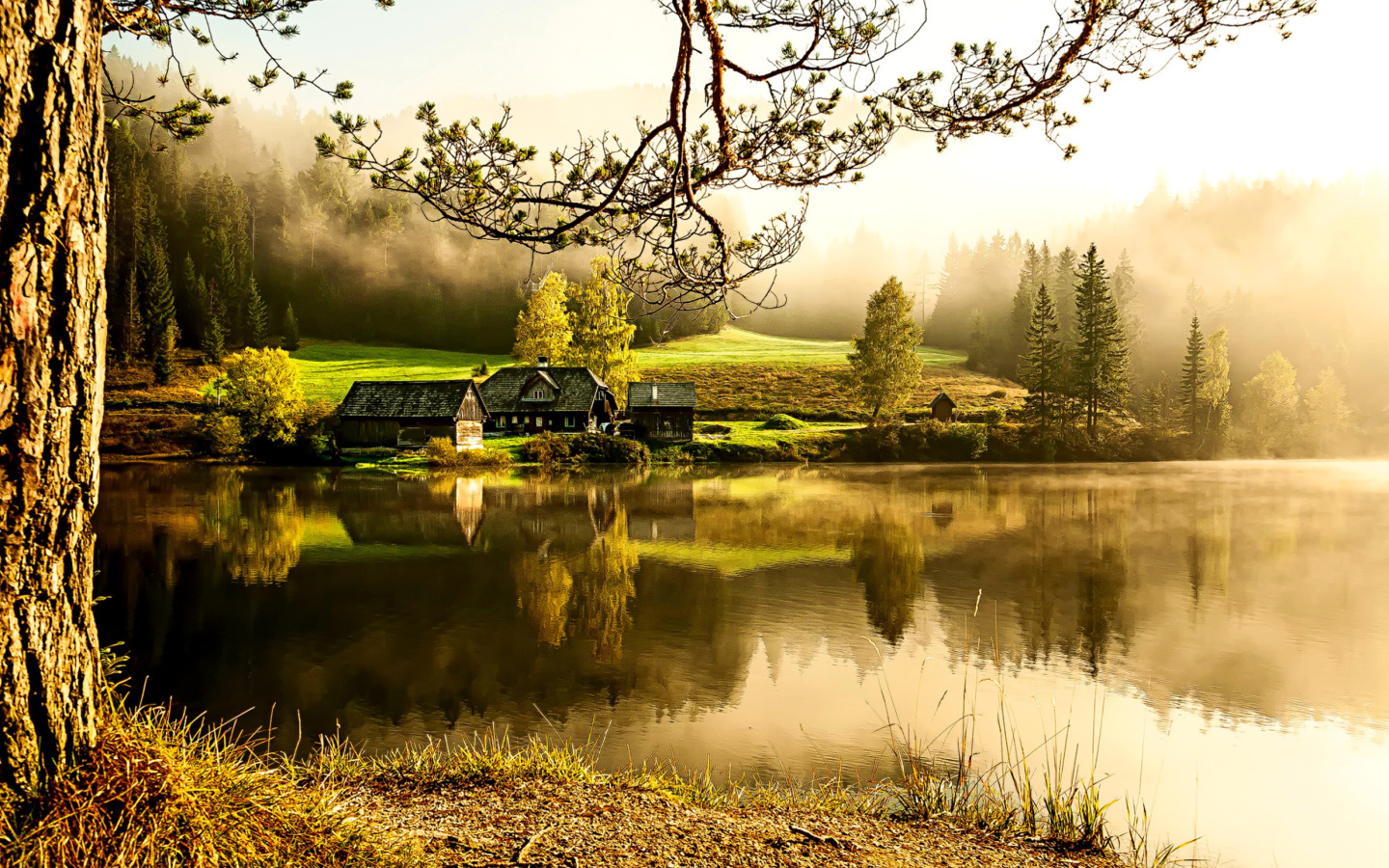Beautiful Countryside Scenery screenshot #1 1440x900