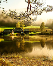 Beautiful Countryside Scenery wallpaper 176x220