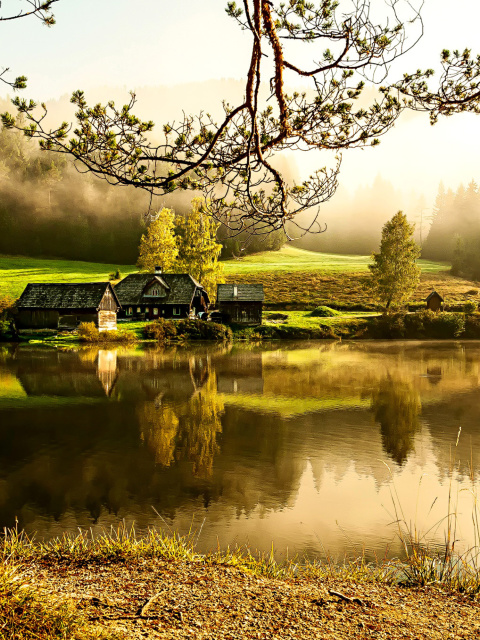 Beautiful Countryside Scenery screenshot #1 480x640
