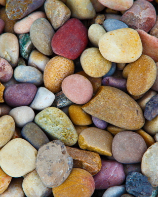 Kostenloses Colorful Pebbles Wallpaper für Palm Pre Plus