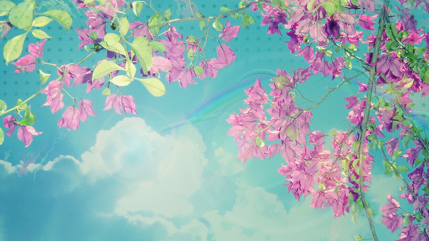 Das Spring Wallpaper 1366x768