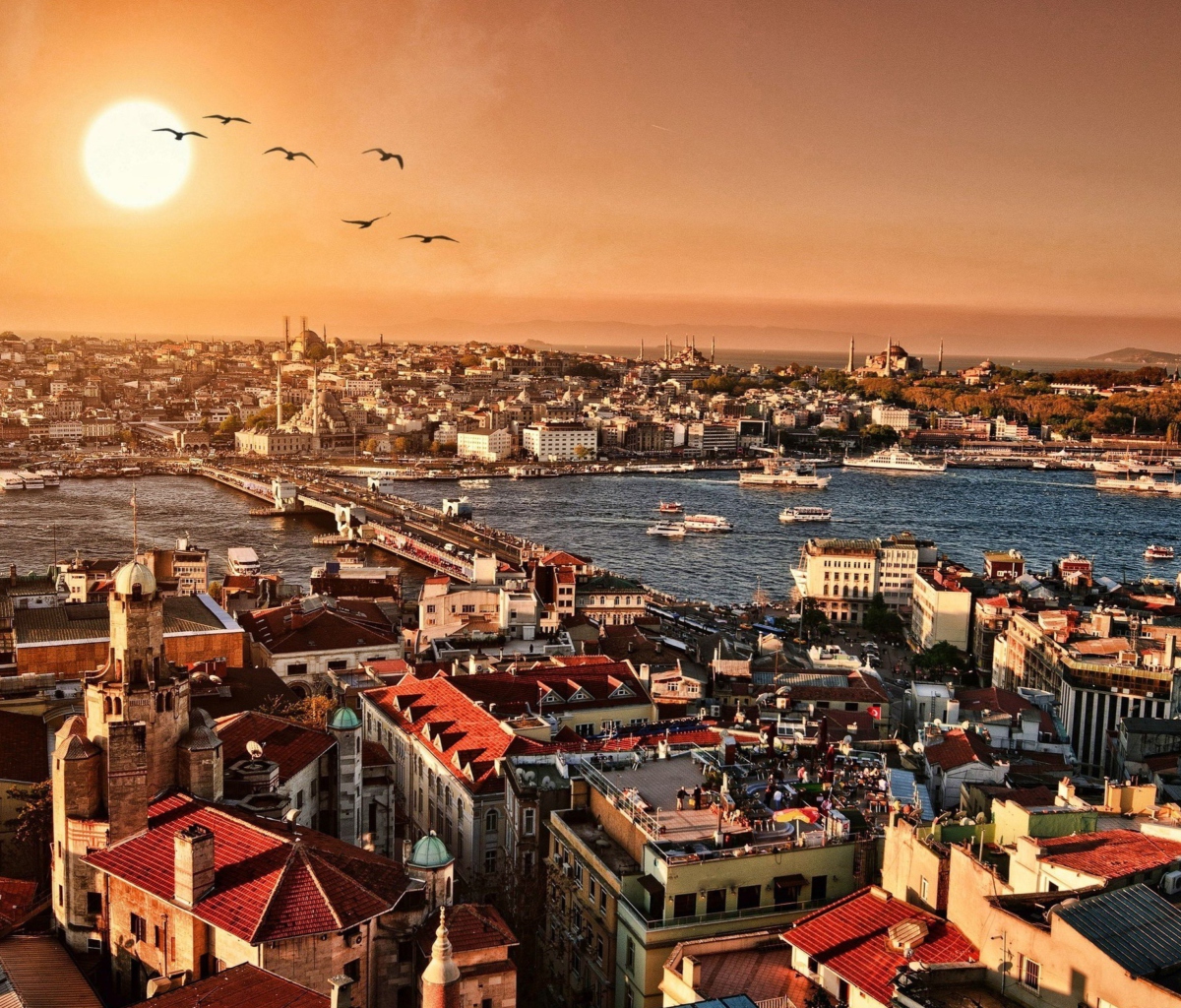 Fondo de pantalla Istanbul 1200x1024