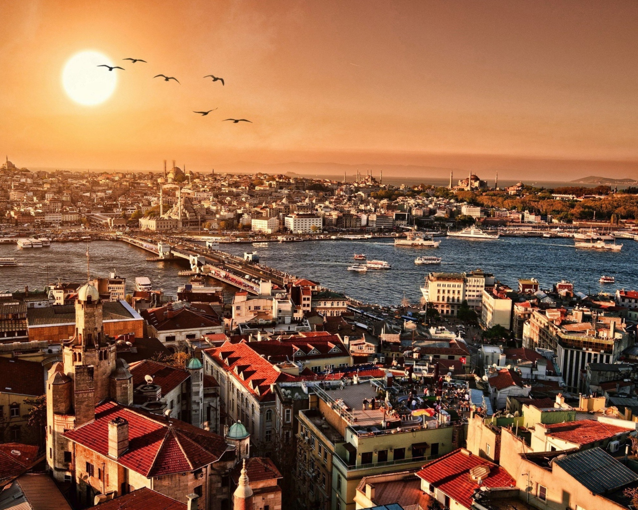 Das Istanbul Wallpaper 1280x1024