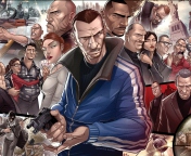 Grand Theft Auto Characters wallpaper 176x144