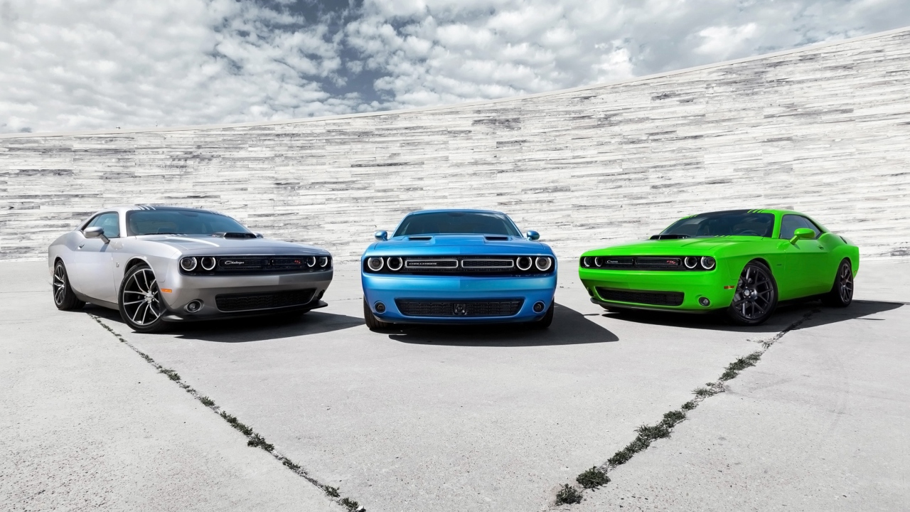 Fondo de pantalla 2015 Dodge Challenger Cars 1280x720