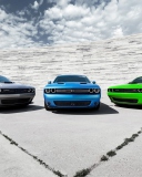 Sfondi 2015 Dodge Challenger Cars 128x160