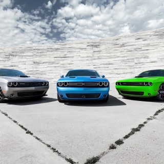 Kostenloses 2015 Dodge Challenger Cars Wallpaper für 128x128