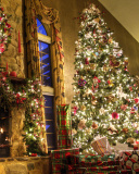 Fondo de pantalla Christmas Tree Decoration Ideas 128x160