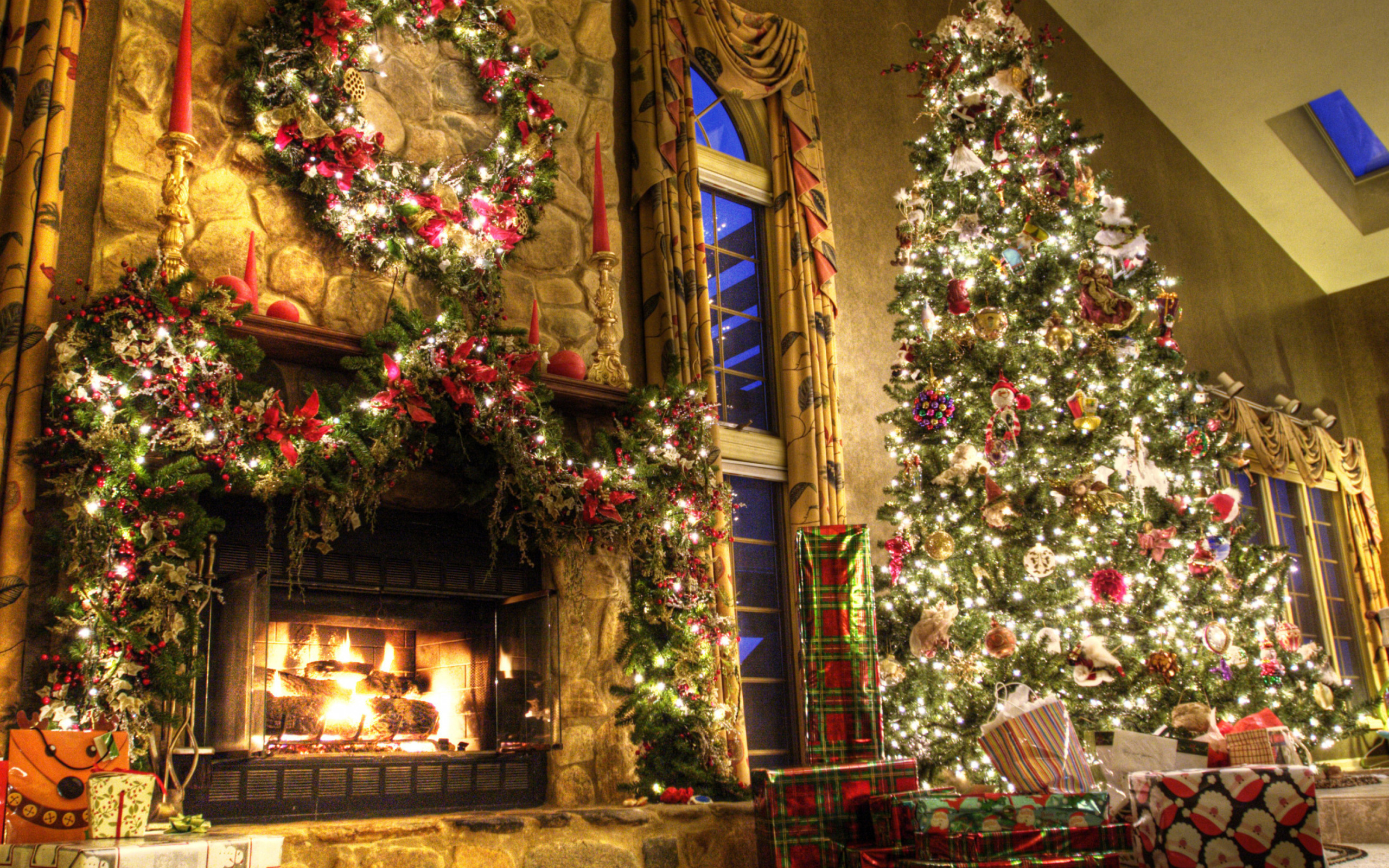 Fondo de pantalla Christmas Tree Decoration Ideas 2560x1600