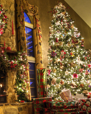 Christmas Tree Decoration Ideas - Obrázkek zdarma pro iPhone 5C