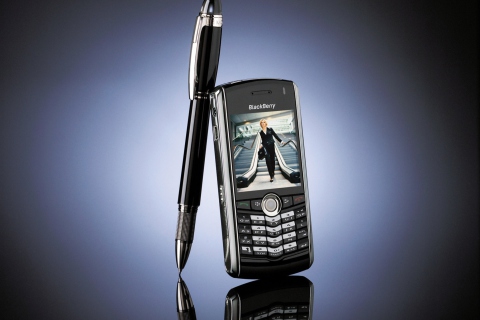 Blackberry Pearl Vs Pen screenshot #1 480x320