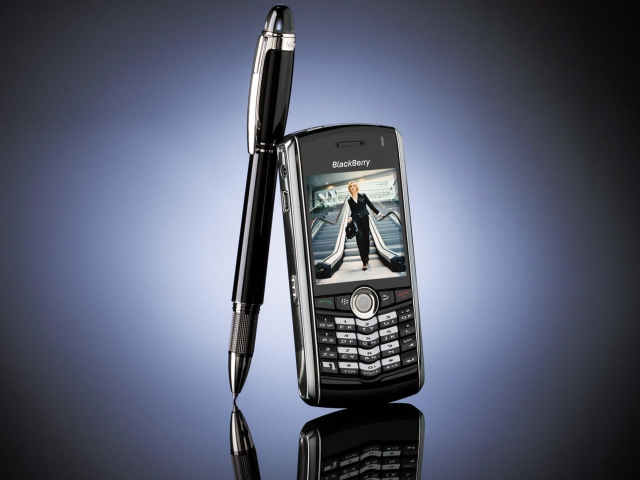Blackberry Pearl Vs Pen screenshot #1 640x480