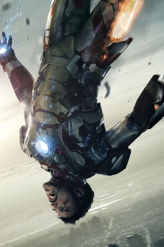Robert Downey Jr - Iron Man wallpaper 320x480