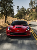 2014 Red Chevrolet Corvette Stingray screenshot #1 132x176