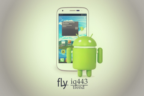 Fly IQ443 Trend screenshot #1 480x320