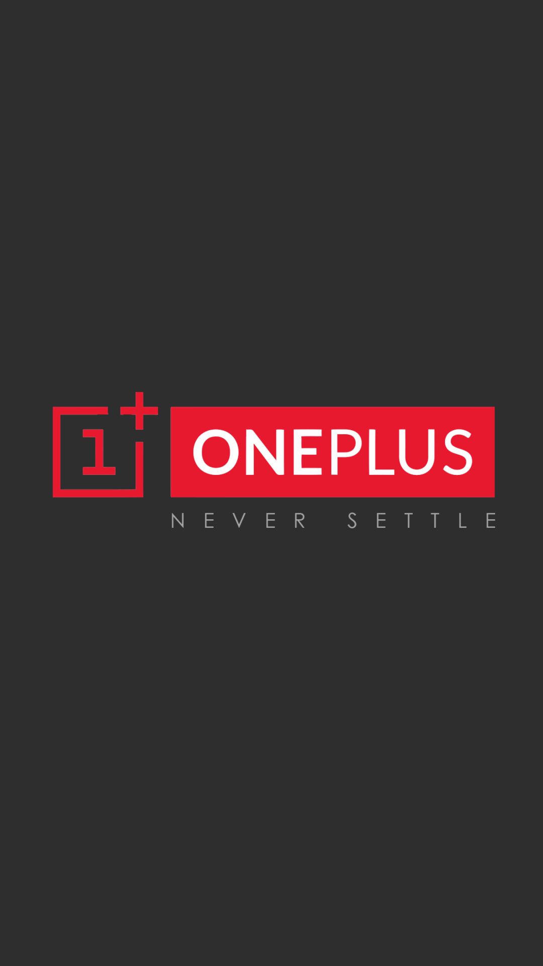 Обои Never Settle OnePlus 1080x1920